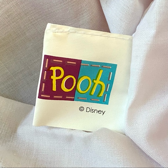 VINTAGE DISNEY WINNIE THE POOH KIDS PLUSH BACKPACK BY PYRAMID HANDBAGS, NEW, NWT - Picture 9 of 16